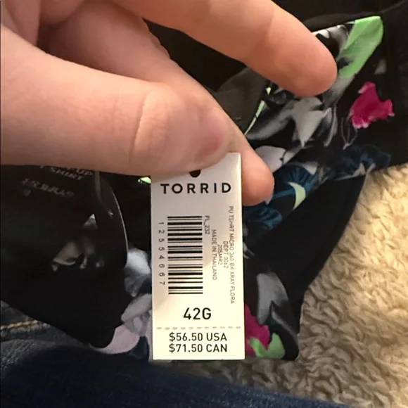 NWT Torrid Curve Push-Up T-shirt Bra - Picture 5 of 6